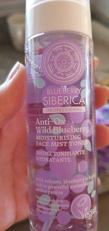 omgive storm Agnes Gray Natura Siberica Blueberry Moisturising Face Mist Toner - 100 ml - INCI  Beauty