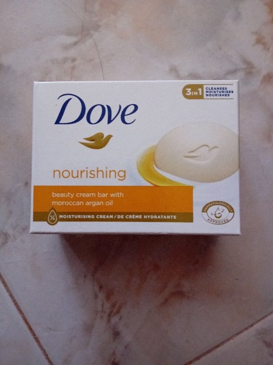 Dove 3in1 Beauty Cream Bar Moroccan Argan Oil 90 G Inci Beauty