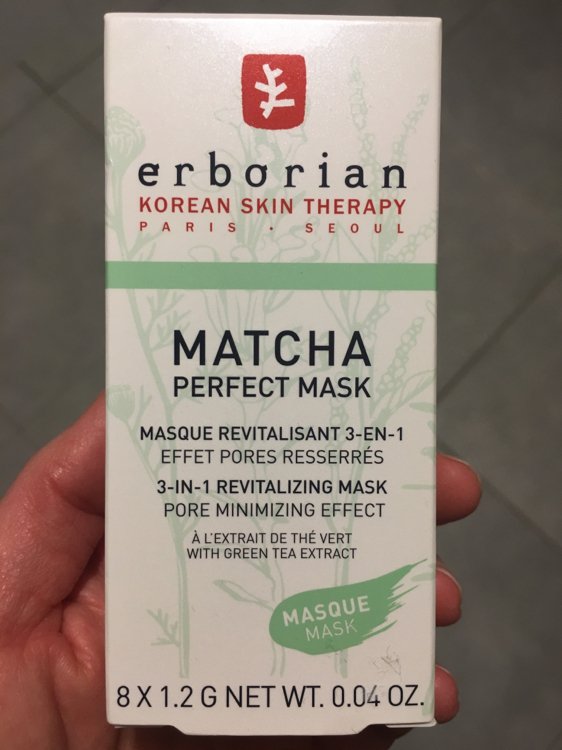 Erborian Matcha Perfect Mask - Masque revitalisant 3 en 1 - INCI Beauty