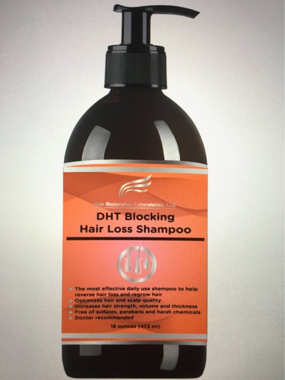 Hair Restoration Laboratories DHT Blocking - Hair Loss Shampoo - 473 ml ...