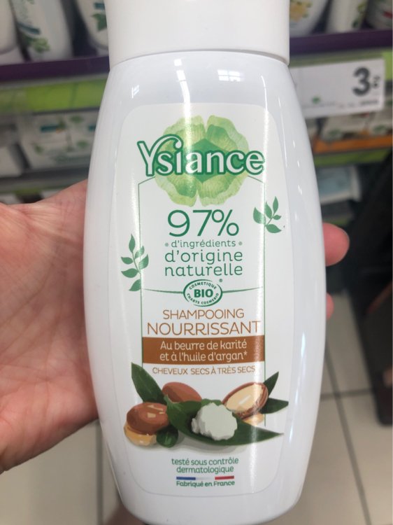 Ysiance Shampooing nourrissant au beurre de Karité et à l'huile d'Argan ...