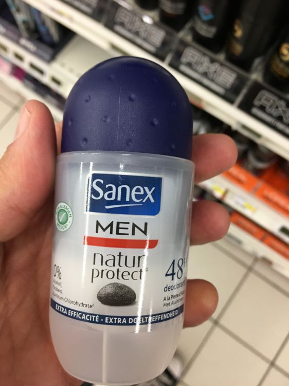 Azijn Vrijgekomen Aan het liegen Sanex Men Natur Protect - Déodorant roll-on - INCI Beauty