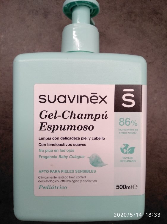 SUAVINEX Gel-champú espumoso 500ml