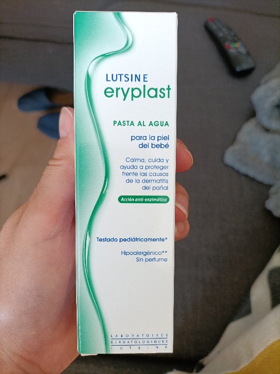 Lutsine Eryplast Pâte à l'eau soin et protection fesses bébé- 75 g - INCI  Beauty