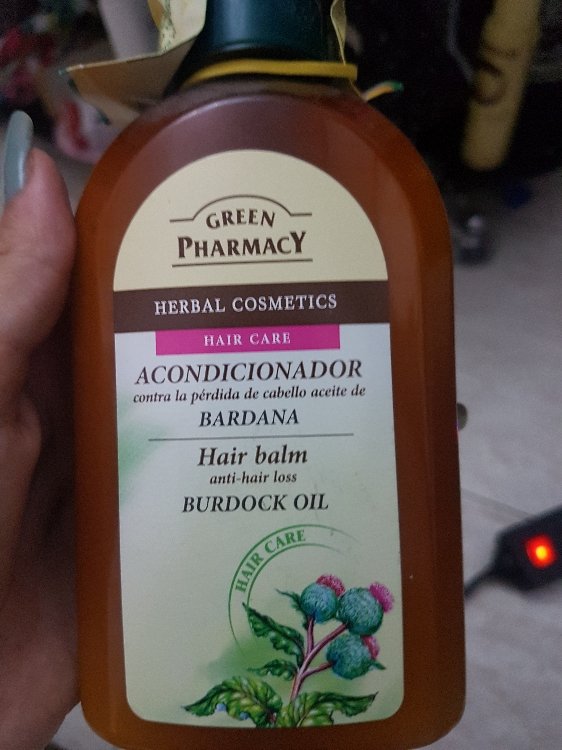 Green Pharmacy Burdock Oil Hair Balm Against Hair Loss Paraben - INCI Beauty