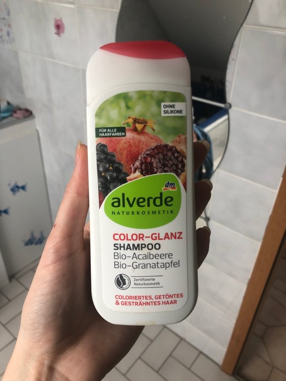 Alverde Color Glanz Shampoo Bio Acaibeere Bio Granatapfel Inci Beauty