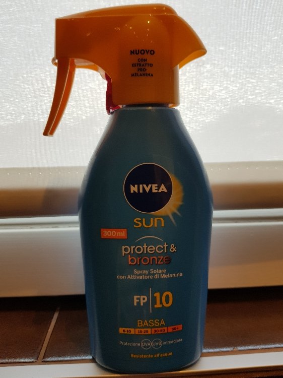 Onaangeroerd Koppeling voorjaar Nivea Sun Protect & Bronze Spray Solare Bassa - FP 10 - 300 ml - INCI Beauty