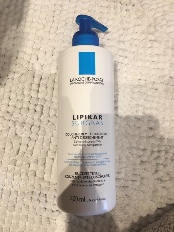 La Roche Posay Lipikar Surgras Douche Creme Concentree Anti Dessechement 400 Ml Inci Beauty