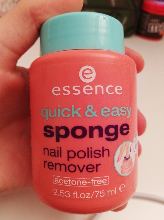 Essence Quick & Easy sponge nail polish remover - INCI Beauty