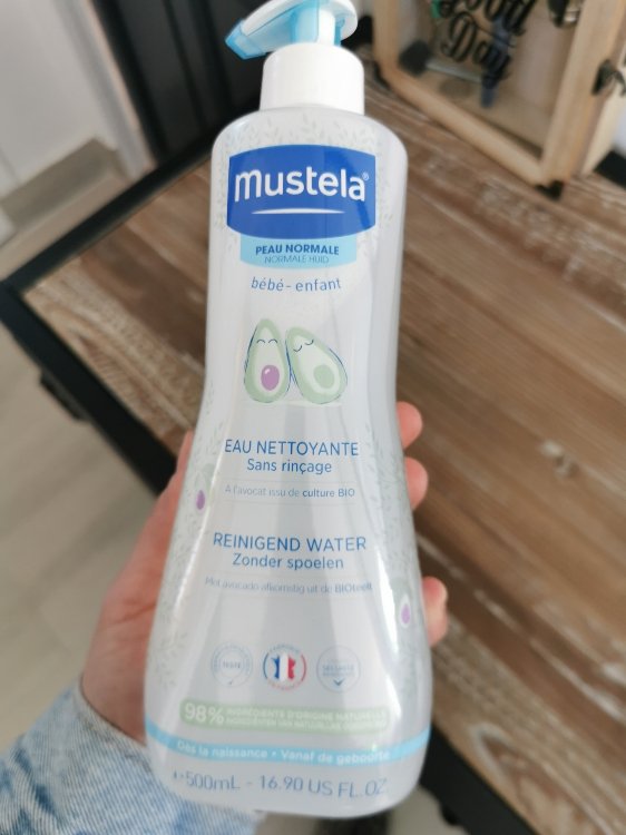 Mustela Eau nettoyante sans rinçage 500ml - 300 ml - INCI Beauty