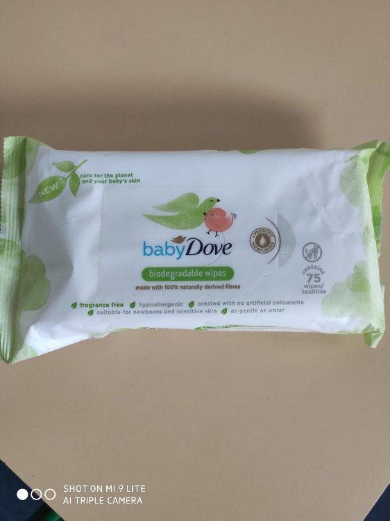 Dove sales biodegradable wipes