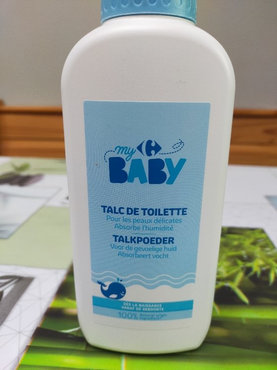 Talc de toilette Carrefour Baby