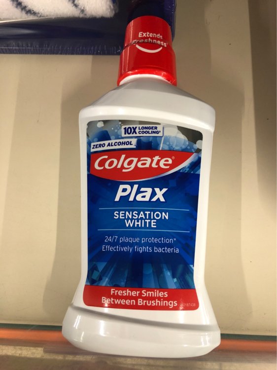 colgate plax sensation white