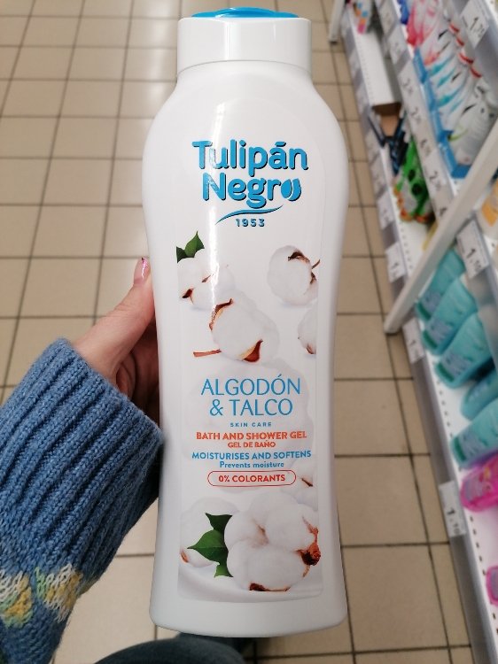 Tulipán Negro Cotton Shower Gel - 650 ml - INCI Beauty