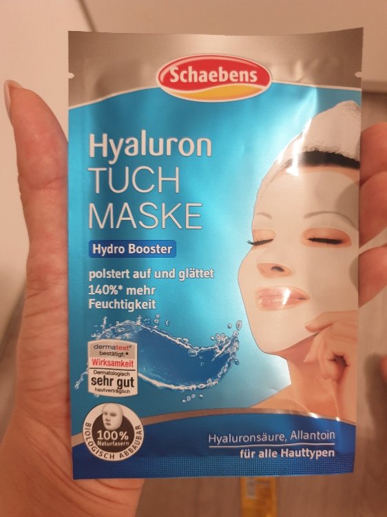 Schaebens Hyaluron Tuch Maske Inci Beauty