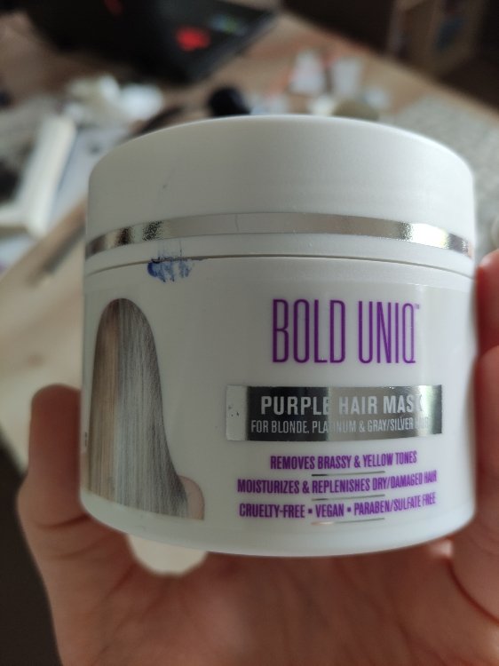eenzaam campus verfrommeld B Uniq Bold Uniq - Purple hair mask - Removes brassy & yellow tones - 200ml  - INCI Beauty