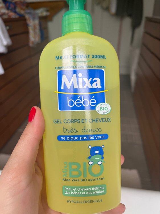 MIXA - Bébé gel lavant très doux pour corps et cheveux - 250 ml