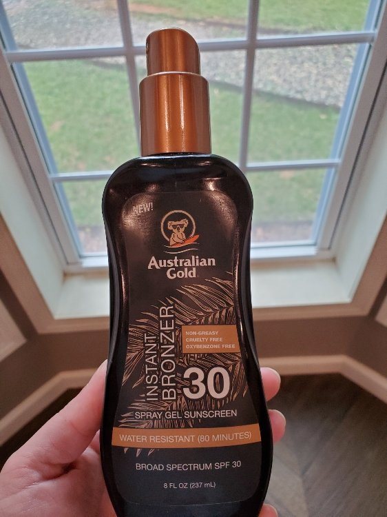 Australian Gold 30 Gel Sunscreen with Instant - INCI