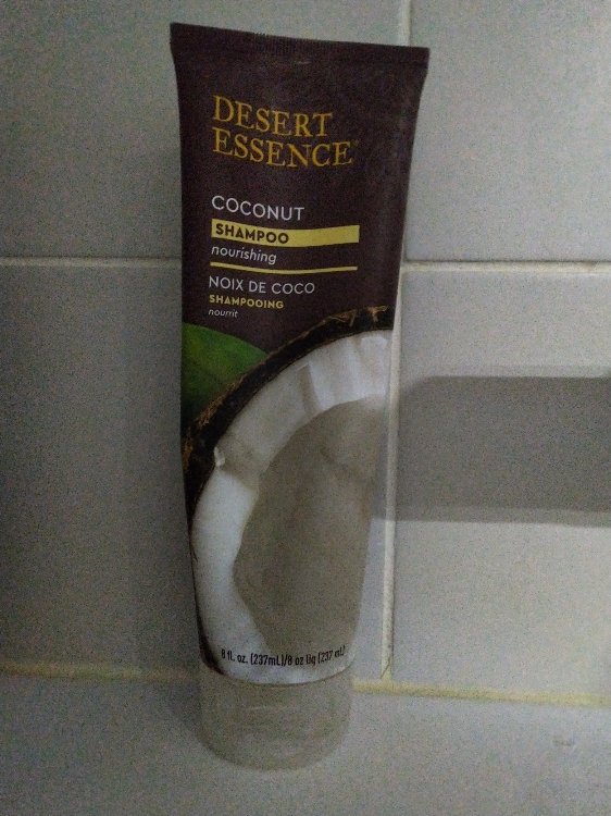 Desert Essence Shampooing Noix de Coco Nourrissant cheveux secs