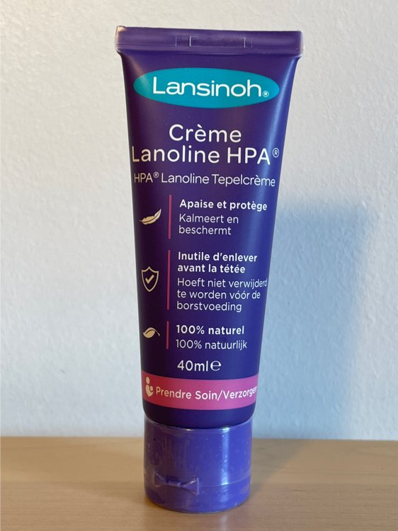 Lansinoh Crème Mamelons Lanoline – 40 ml – Santepara