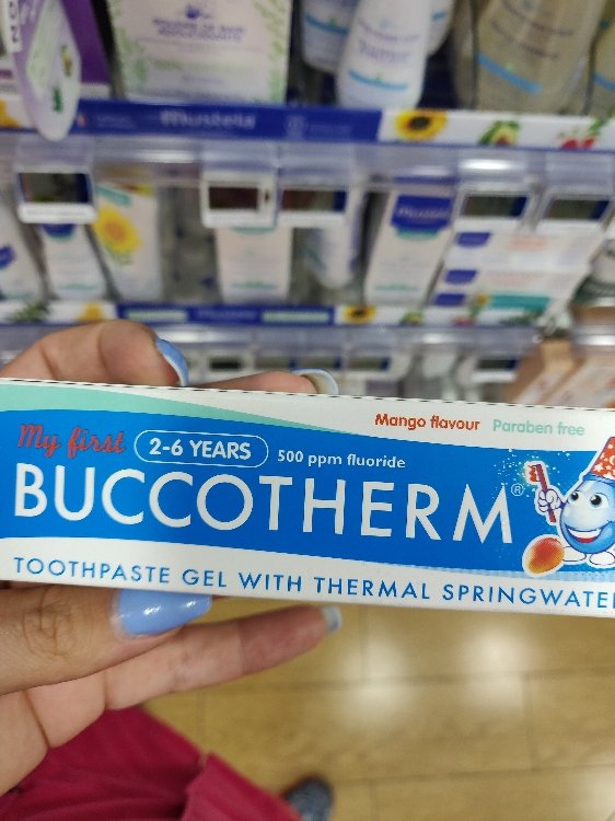 my first toothpaste