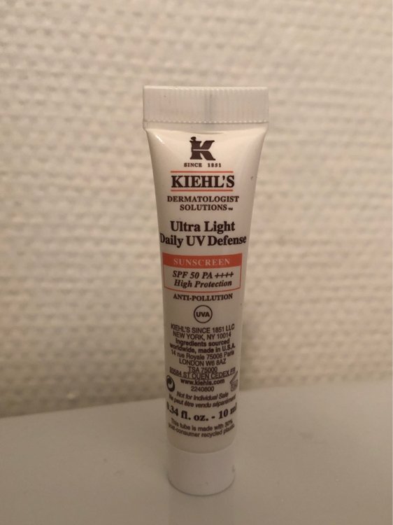 Kiehl's Ultra Light Daily UV Defense - 10 ml - SPF 50 - Beauty