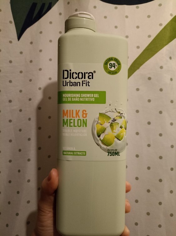 Dicora Urban Fit Milk & Melon Shower Gel 750mL 25.4 oz HTF Rare