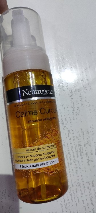 Neutrogena Neutrogena Mousse oyante Visage, Calme Curcuma, 1 Flacon Pompe  de 150ml Soin visage - 150 ml - INCI Beauty