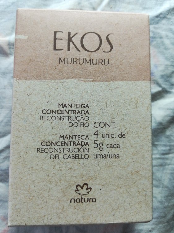Natura Ekos Murumuru - Manteca concentrada reconstrución del cabello - INCI  Beauty