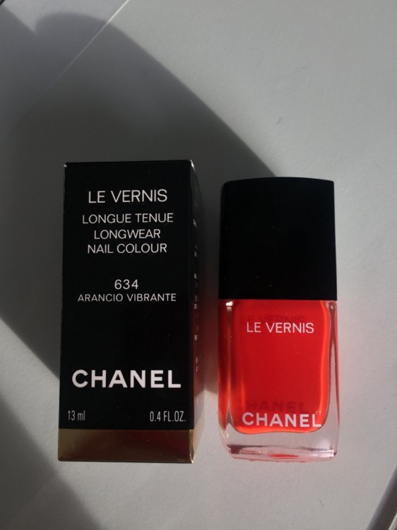 Chanel 634 Arancio Vibrante - Le vernis longue tenue - INCI Beauty