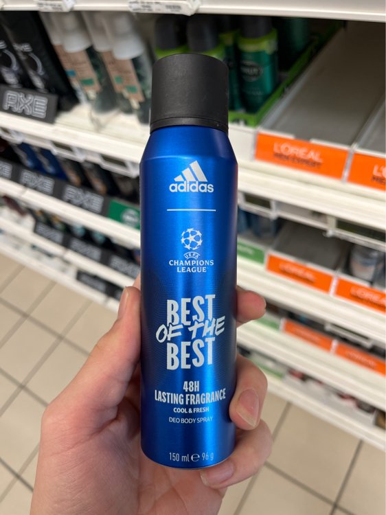 verpleegster beu rekenmachine Adidas Déodorant - UEFA 9 Best Of The Best - 150 ml - INCI Beauty