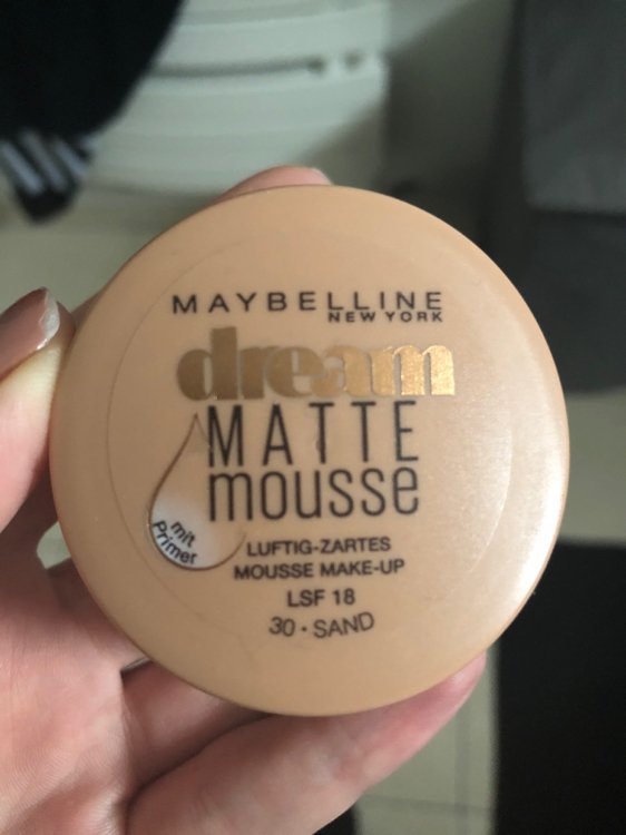 Maybelline Dream Matte Mousse - Fond de teint 30 sand - INCI Beauty