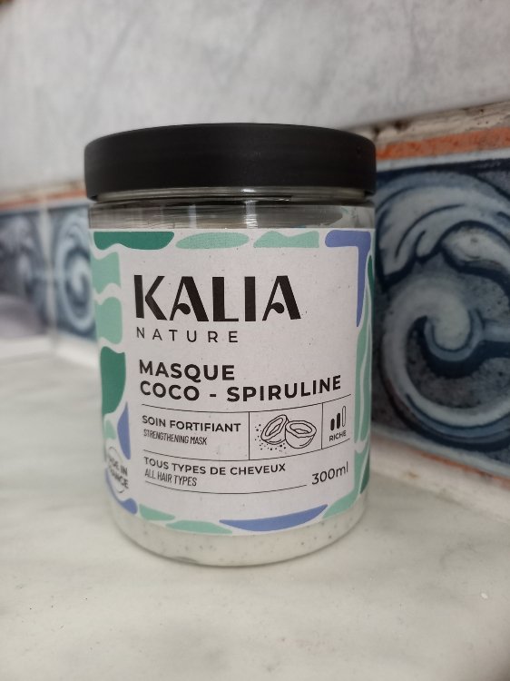 Kalia Nature Masque Protect My Hair with Coconut Oil and Spirulina (Wavy,  Curly and Frizzy Hair) - 300 ml - INCI Beauty