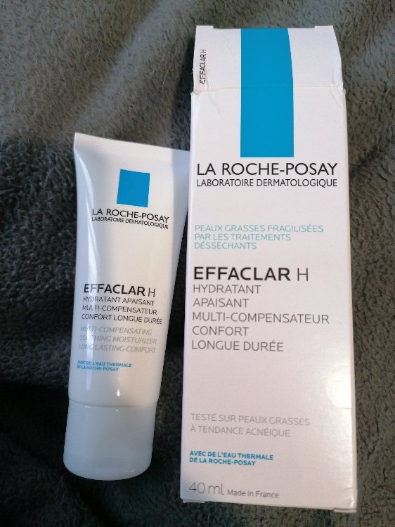 Roche-Posay Creme acné Effaclar H Hydratant Apaisant Hydratant Nourrissant 40 ml INCI Beauty