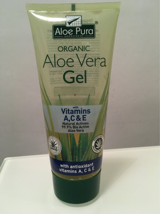 Aloe Pura Organic aloe gel with vitamins A, C & E - Beauty