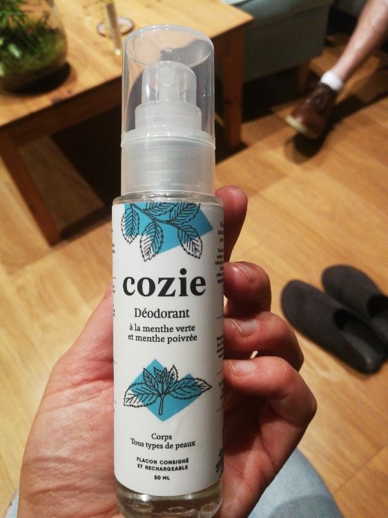 Cozie Deodorant A La Menthe Verte Et Menthe Poivree 50 Ml Inci Beauty