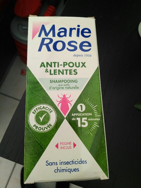 Marie Rose Shampooing Anti-Poux & Lentes Actifs Naturels 125ml
