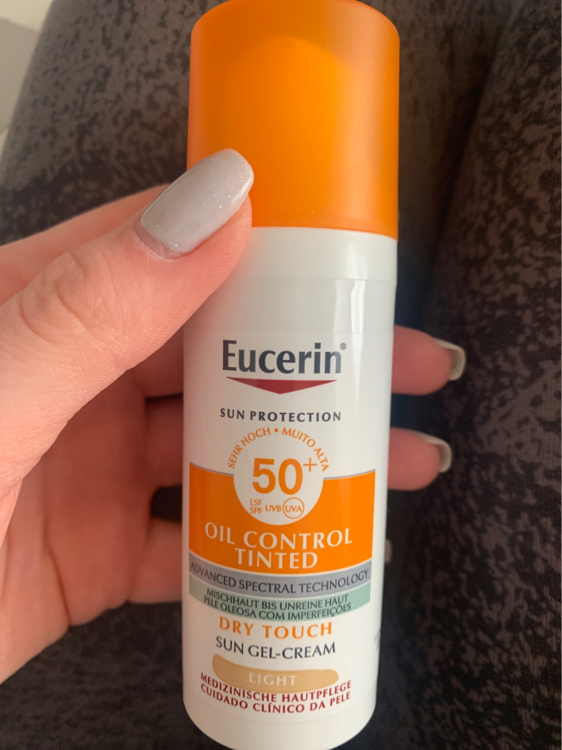 Eucerin Oil Control Tinted Face Sun Gel-Creme SPF 50+ - INCI Beauty