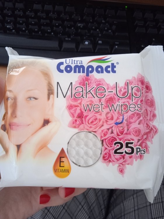 Ultra Compact Make-Up wet wipes 25 pcs - INCI Beauty