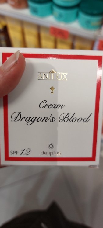 anti ox cream dragons blood