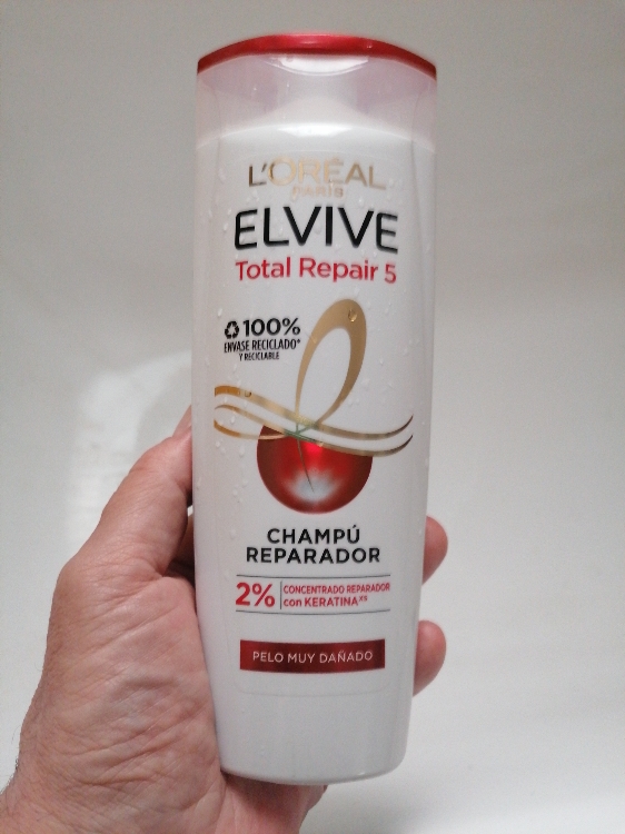 L'Oréal Elvive Total Repair 5 Champú (Shampoo) Reparador - 285 ml