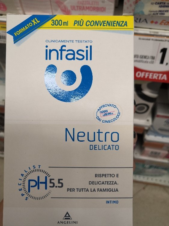 Infasil Intimo Neutro - 300 ml - INCI Beauty