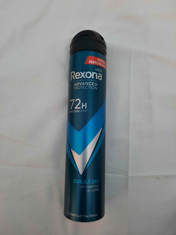 REXONA : Men Cobalt Dry - Déodorant spray anti-transpirant 72h - chronodrive