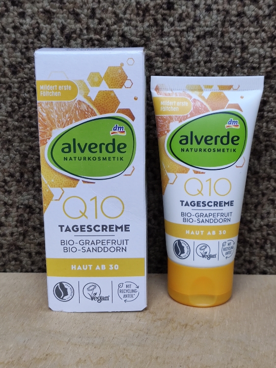 Alverde Q10 ml 50 Tagescreme - INCI Bio-grapefruit Beauty -