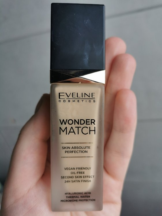Foundation Wonder 10 Beauty Cosmetics Match Light - Eveline - ml INCI - 30 Vanilla