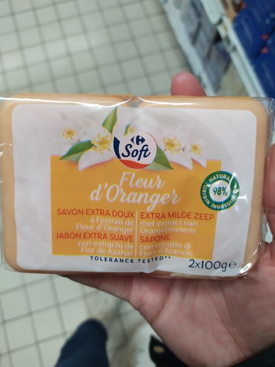 Carrefour Soft Fleur d'Oranger - Savon extra doux - INCI Beauty