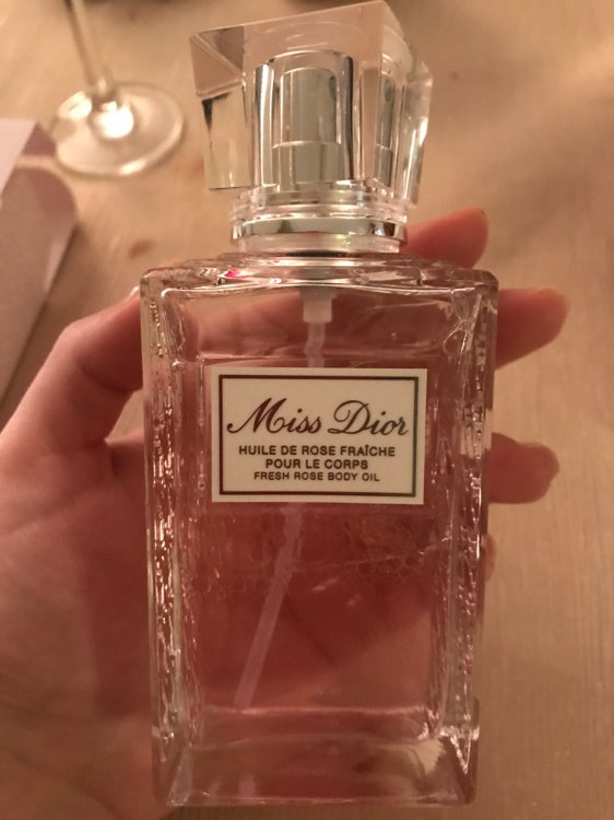 Dior Miss Body - Huile de Rose Fraîche 