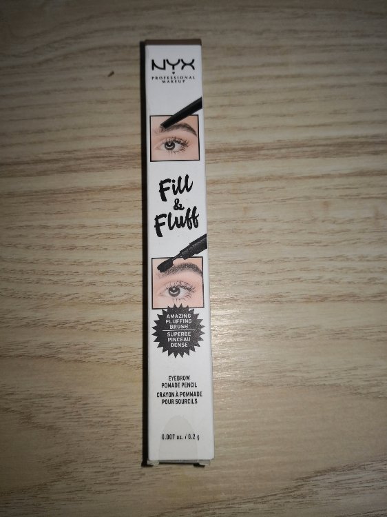 NYX Cosmetics Augenbrauenstift Fill & Fluff Eyebrow Pomade Pencil - 1  Stk.,Taupe - INCI Beauty