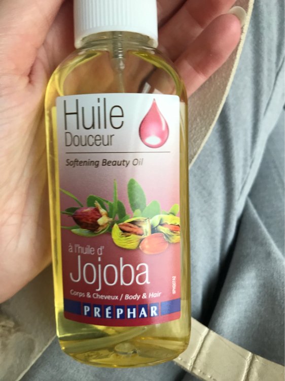 Huile à l'huile de jojoba pour corps et cheveux Prephar Jojoba Softening  Beauty Oil