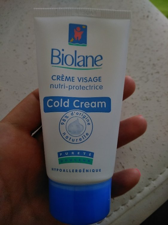 Biolane Cold cream - Crème visage nutri-protectrice - INCI Beauty